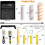14pcs Paint Roller Set Paint Rollers & Tray Set with Extension Pole Wall Ceiling 6