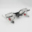 Metal Chassis Pull Rods Drag Link Suspension Silver with 4 Pcs Metal  Damper Silver 6