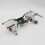 Metal Chassis Pull Rods Drag Link Suspension Silver with 4 Pcs Metal  Damper Silver 7