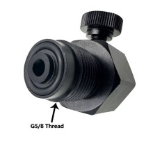 G5/8 Scuba Cylinder Pressure Test Checker with Accurate Easy to Read 400Bar/6000Psi Pressure Gauge