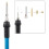 Heat Insert Nut Iron Tip M2-M8 Brass Thread Embedded Kit Heat Insertion Tool with M3 Nut for 3D Printer Soldering Iron 6