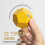 Timer Rotate Dodecagon Rechargeable Timer Sound Vibrate Light Alarm Flip Timer Countdown for Timemanager 5