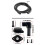 Car Modification Crankcase Engine Ventilation Kit for  2011 - 2020 6.7L 4