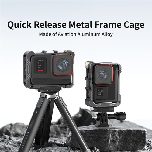AMAGISN Camera Cage for  Ace Pro Quick Release Protective Border Frame for  Ace Camera Accessories