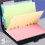 20 Sets A6 Subject Dividers Paper Sheet, Punched File Card Dividers,Tabbed Index Divider for Notebook Insert Planner 2