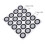3D Scanning Markers, 200 Pcs 3D Tracking Dots, 12mm ID 19mm OD, High Reflective Reference Point 7