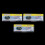 Safetypin Clear Hard Plastic Name Tag Clip Holder 6 Pcs 3
