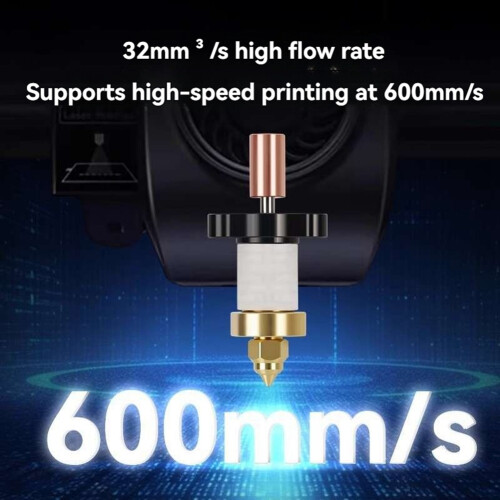 For  -3 V3 KE/SE Hotend Kit,3D Printers Ceramic Heating Block, Supports 300C High Temperature-0.6mm 2