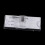 Safetypin Clear Hard Plastic Name Tag Clip Holder 6 Pcs 7