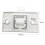 2PCS Awning Arm Lower Mounting Brackets for RV  Trailer Bottom Replacement 7
