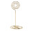 24x Numero de tabla Soportes para tarjetas Soportes Forma de circulo (oro) 2
