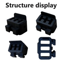 6pc Nozzle Wiper,High-Temperature Resistant Silicone Nozzle Cleaning Brush for H2D/H2S 3D Printer Accessories