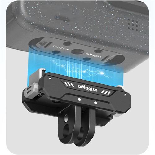 AMagisn Magnetic Quick Release Bracket is Suitable for GOPRO12/11/10/9/8 Action Camera Quick Release Adapter 1