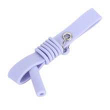 Silicone Eyelash Tweezers Holder Wrist Band Protecting Tool Purple