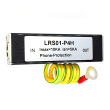 TéLéPhone Fax Parasurtenseur ArrêTeur de Tonnerre RJ11 Kl01-P4H Noir RJ11 ADSL