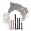 R4 AC Compressor Bracket, LS R4 High Mount A/C Bracket for Chevy   LS LQ LS2 LS3 LS6 7