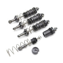 Oil Shock Absorbers Damper with Steering Pull Rod Servo Link Rod for MN86 MN86S MN86K MN86KS MN G500 1/12 RC Car