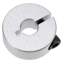 4 Pcs 1/4inch Single Split Clamp- Shaft Collars Aluminum Clamping Collar Shaft Collars,0.79inch Outside Diameter