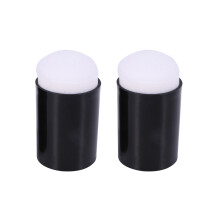 100Pcs Spugna da Dito Dauber Pittura Tampone di Inchiostro Timbratura Pennello Caso Artigianale Strumenti D'Arte con Box Office Scuola Disegno