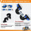 1Pair Left + Right Side Lower Hood Pivot for  M134708R M134708L 5