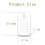 Wireless Touch Keypad Lock 433Mhz Frequency Ev1527 Weapon Code Unlock Security System Code RFID Connected Alarm Center 7