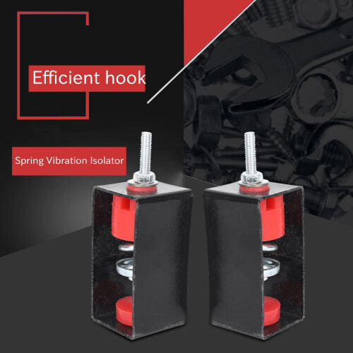Elastomeric Hanger - Spring Vibration Isolator - Anti Vibration Ceiling Suspended Mounted - Studio, Home Theater (2 Pack) 1