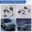 1Pair Rear Body Height Sensor Bracket EJ7Z-5A967-C EJ7Z-5A967-A for   MKC 2015-2019 Headlight Level Sensor 6
