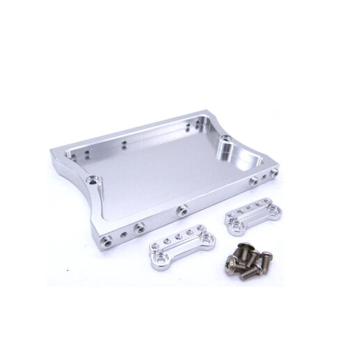Metal Steering Servo Fixed Mount Bracket  with Metal Pull Rod Base  & Axle  Servo Bracket Mount Accessories