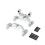 Metal Steering Servo Fixed Mount Bracket  with Metal Pull Rod Base  & Axle  Servo Bracket Mount Accessories 7
