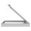 Metal Clipboard with Storage, Silver Dual Layer Clipboard Folio, Letter Size Paper Organizer, with Self Locking 9