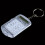 2X Clear Plastic Casing 8 Digits Electronic  Calculator W Keychain 6
