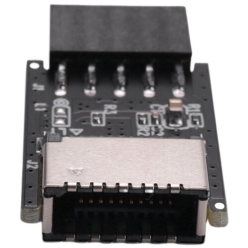 Motherboard USB2.0 9Pin zu TYPE-C A-KEY Frontanschluss Konverter USB3.2 TYPE-E Interface Header Adapter Extender Card 1
