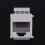 RJ45 Connector  Jack Cat6 RJ45 Extension Coupler Ethernet Network LAN Cat 6 Coupler Jacks Extend Adapter(White) 5