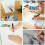 Blending Stumps for Drawing, with 40 Pcs Replacement Sponge Wipes Art Blending Tools for Highlighting, Shadowing 5