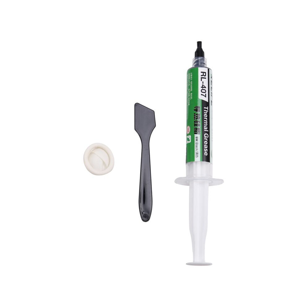 Relife Rl-407 Thermal Silica Cpu Cooling Paste Cpu Electronic Components Cooling General Thermal Silicone Silicone Paste Black 6033723332169