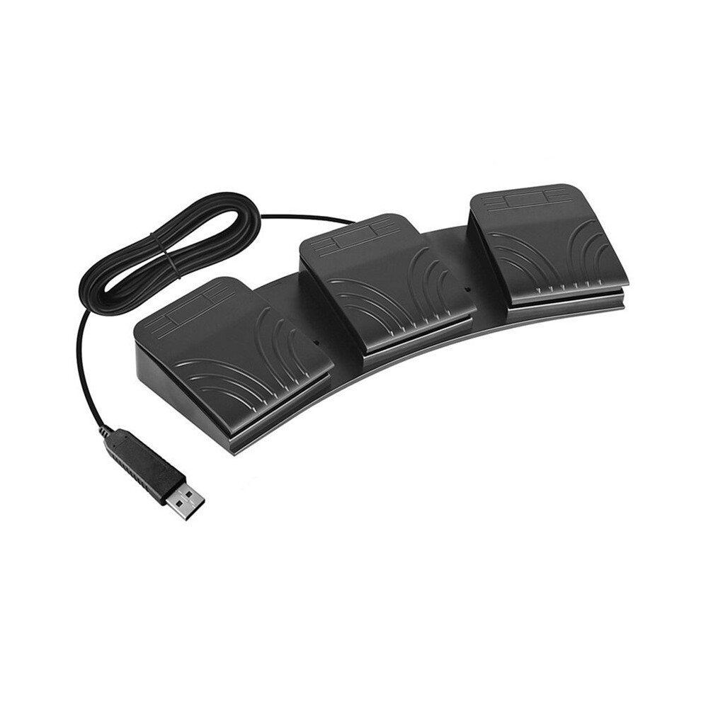 Usb Foot Pedal Pc Triple Foot Keyboard Pedal Customized Combination Key Pc Game Foot Pedal For Pc Laptop Keyboard 6033389194873