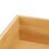 Cuenco rectangular de bambú para ovillos con tapa - a prueba de polvo 16