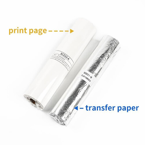 Transfer Paper - 95ft Tattoo Paper Roll, Double Layer Thermal for Long Drawing Function Transfer Machine 2