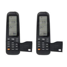 2pcs 25-in-1 Universal Air Conditioner Remote Control for Electra, Airwell, Emailair, Elco - Model RC YKR-M/001E