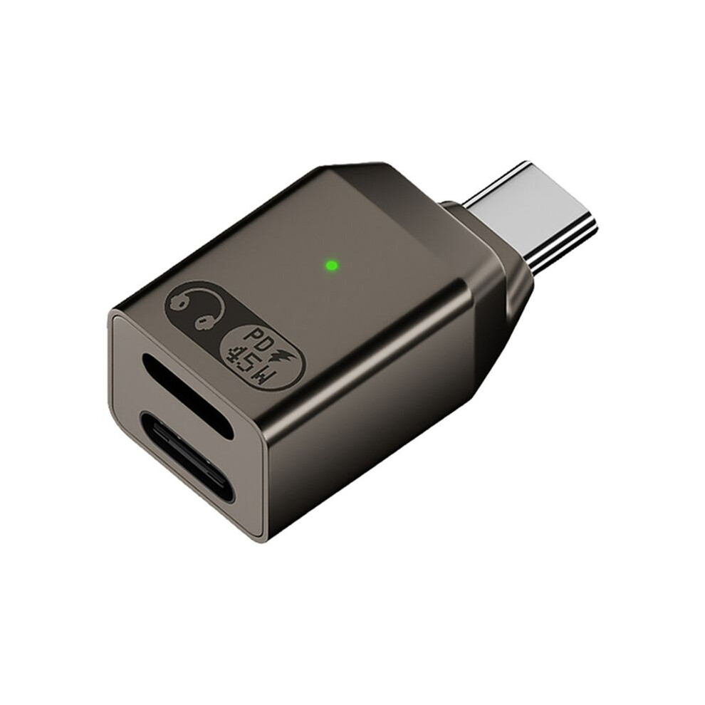 2-In-1 Headphone And Charger Adapter Pd 60W Fast Charging Type C Fast Charging Adapter Usb C Splitter For 16 A 4711493988985