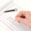 Brass Rollerball Pen 0.5mm Fine Point with Replacement Refills for Smooth Writing, Ideal for Journaling and Office Use A 2