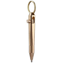 Messing-Rollerball, 0,5 mm Feine Spitze, mit Ersatzminen für Flüssiges Schreiben, Ideal für Tagebuchschreiben und Den Bürogebrauch A