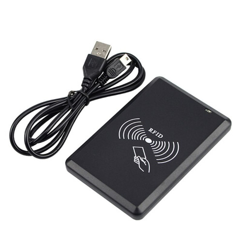USB RFID Reader 125khz EM4100 TK4001 ID Contactless Sensitivity  Card Reader Support Window System