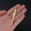 Brass Rollerball Pen 0.5mm Fine Point with Replacement Refills for Smooth Writing, Ideal for Journaling and Office Use A 6