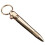 Brass Rollerball Pen 0.5mm Fine Point with Replacement Refills for Smooth Writing, Ideal for Journaling and Office Use A 7