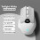 Wireless  Mouse,  Screen Display, Dual Mode Mute Button, 600mAh Lithium Battery, Office Mouse for Tablet 5