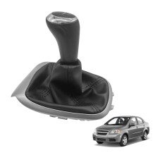 Manual 5 Speed Gear Stick Shift Lever with Leather Boot for Aveo 2011-2014 1.4T