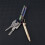 Brass Rollerball Pen 0.5mm Fine Point with Replacement Refills for Smooth Writing, Ideal for Journaling and Office Use A 9
