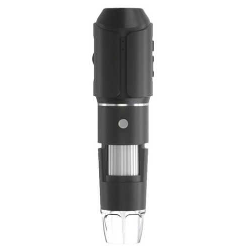 Digital Microscope WiFi Pocket Handheld USB Microscopes 50x-1000x Zoom Fixed Focus HD Magnifier for Android Black