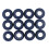 4X Front Lower Spring+Front Upper A Arm Suspension for Club Car Bushing Kits,Replace Bushings 1016346,1016349, 3